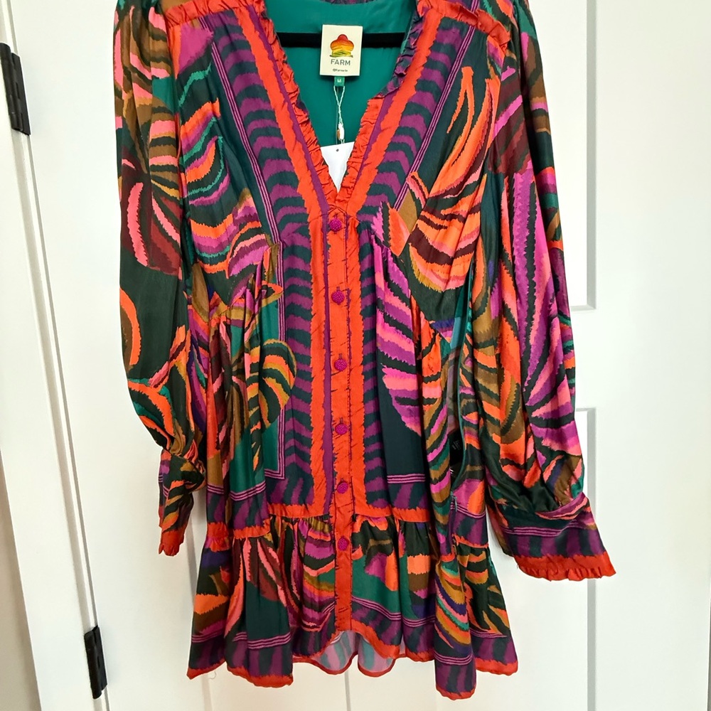 FARM Rio Multicolor Mini Dress